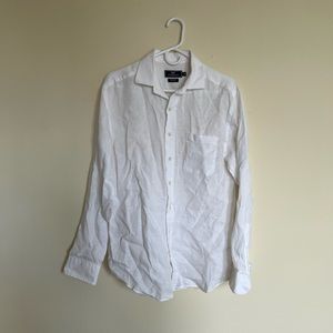 White Linen Vineyard Vines Button Down